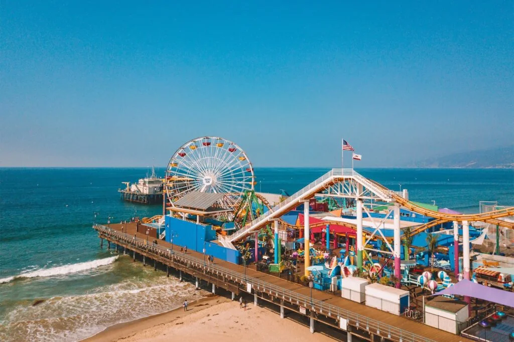 Visit the Santa Monica Pier